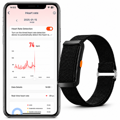 Smart Fitness Wristband with Heart Rate & Sleep Monitor | Free UAE Shipping