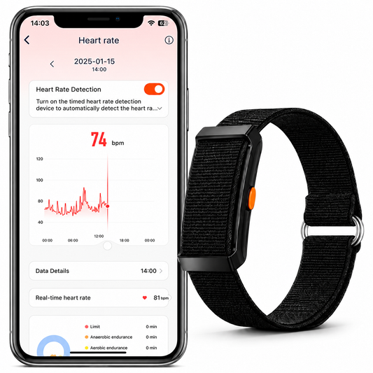Smart Fitness Wristband with Heart Rate & Sleep Monitor | Free UAE Shipping
