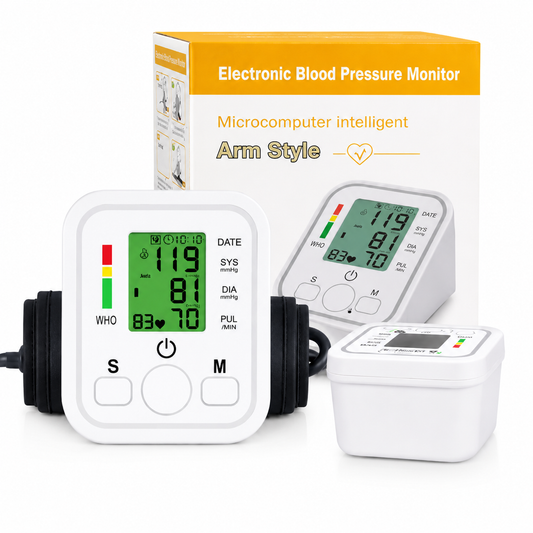 Automatic Digital Arm Blood Pressure Monitor | Free UAE Shipping