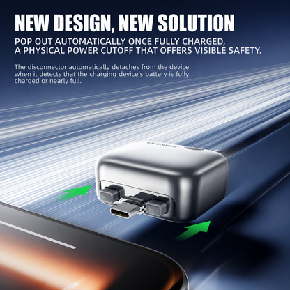 Smart Auto Disconnect Fast Charger – Intelligent USB Fast Charging Adapter | Free UAE Shipping