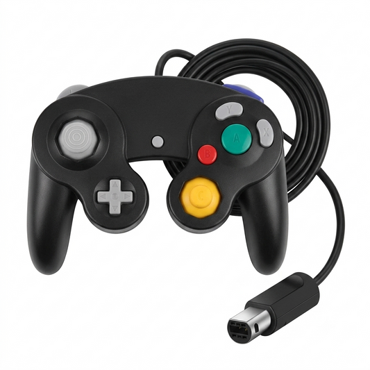Shock Wired Controller for Wii & GameCube | Free US Shipping