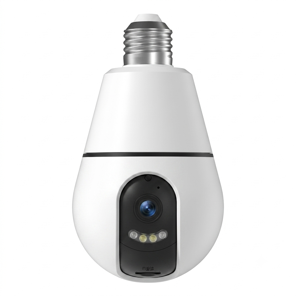 WiFi PTZ Bulb Camera | Free US Shipping